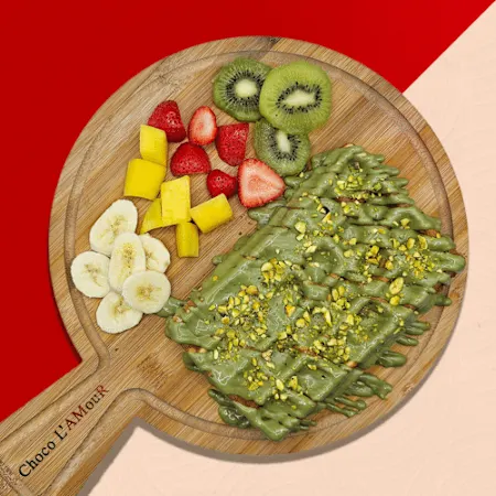 Pistachio Waffel