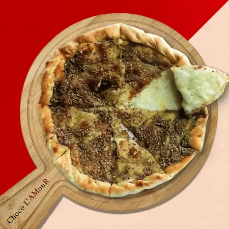 Doppelter Käse und Zaatar (vegan)