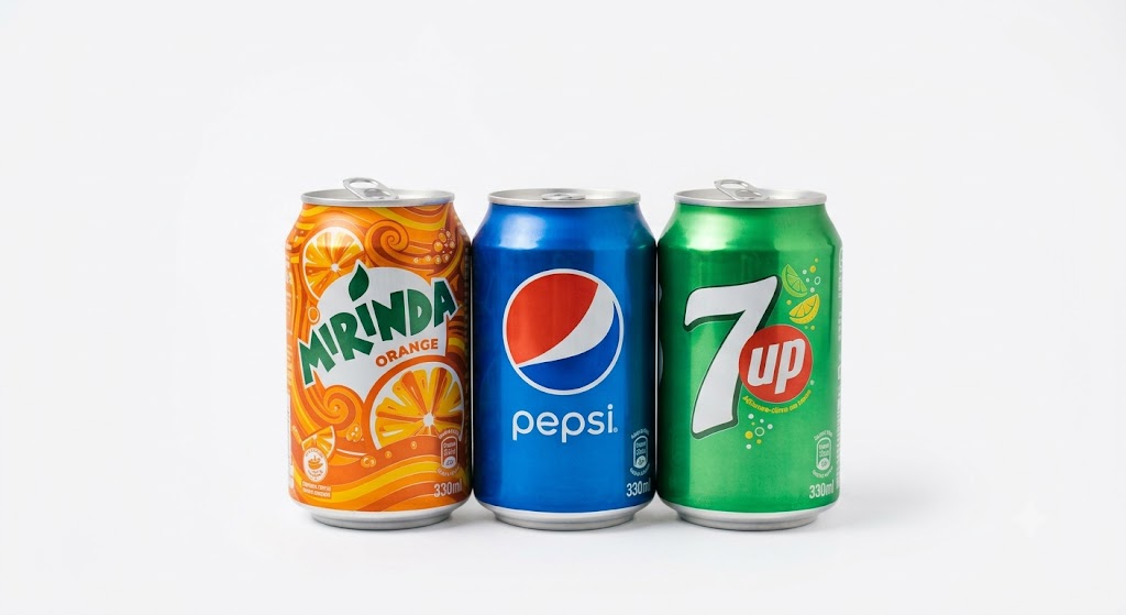 Soft drink cans
